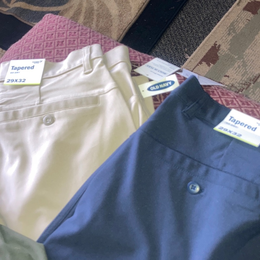 Old Navy Tapered active go dry slacks